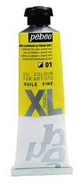 Pebeo Huile Fine XL Yağlı Boya 37 ml. 01 Cadmium Yellow Lemon Imit. - 1