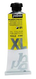 Pebeo Huile Fine XL Yağlı Boya 37 ml. 01 Cadmium Yellow Lemon Imit. - 1