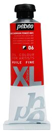 Pebeo Huile Fine XL Yağlı Boya 37 ml. 06 Cadmium Red Deep Imit. - 1