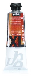 Pebeo Huile Fine XL Yağlı Boya 37 ml. GLAZE (Şeffaf) 463 Red Earth - 1