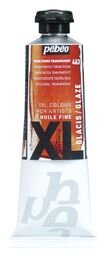 Pebeo Huile Fine XL Yağlı Boya 37 ml. GLAZE (Şeffaf) 463 Red Earth - 1