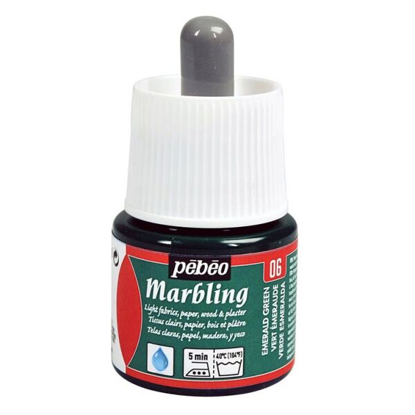 Pebeo Marbling Ebru Boyası 45 Ml. 06 Emerald Green