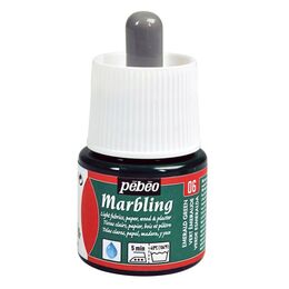 Pebeo Marbling Ebru Boyası 45 ml. 06 Emerald Green - 1