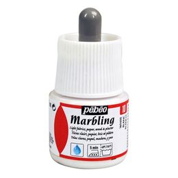 Pebeo Marbling Ebru Boyası 45 ml. 10 White