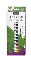 Pebeo Pop Art Akrilik Boya Seti 12 Renk - 1