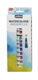 Pebeo Pop Art Sulu Boya Seti 12 Renk x 10 ml. - Pebeo