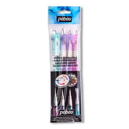 Pebeo Waterbrush Su Hazneli Fırça Seti 4 Boy - 1
