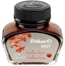 Pelikan 4001 Dolma Kalem Mürekkebi 30 ml. KAHVERENGİ