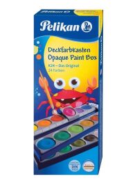 Pelikan Alman Malı Opak Sulu Boya Seti 24 Renk 735 K-24 - 1