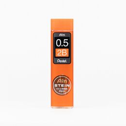 Pentel Ain Stein Min (Mekanik Kurşun Kalem Ucu) 0.5 mm 2B 40'lı Tüp - 1