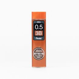 Pentel Ain Stein Min (Mekanik Kurşun Kalem Ucu) 0.5 mm 3B 40'lı Tüp - 1
