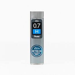 Pentel Ain Stein Min (Mekanik Kurşun Kalem Ucu) 0.7 mm H 40'lı Tüp - 1