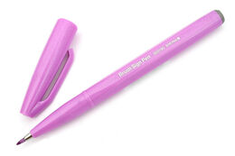 Pentel Fude Touch Brush Sign Pen Fırça Uçlu Kalem PINK PURPLE