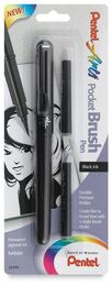 Pentel Pocket Brush Pen Cep Tipi Fırça Uçlu Kalem + 2 Yedek Kartuş