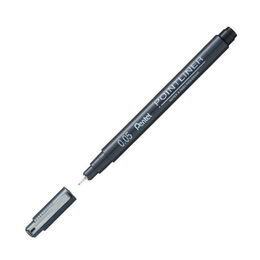 Pentel Pointliner Fiber Uçlu Teknik Çizim Kalemi 0.05 mm.