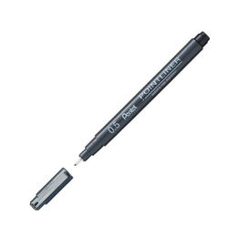 Pentel Pointliner Fiber Uçlu Teknik Çizim Kalemi 0.5 mm.