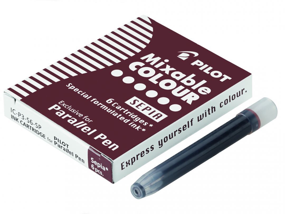 Pilot Parallel Pen Orjinal Kartuş Kahverengi 6 Adet