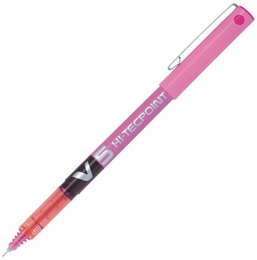 Pilot V5 Hi-Tecpoint 0.5 mm. İğne Uçlu Kalem PEMBE