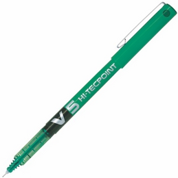 Pilot V5 Hi-Tecpoint 0.5 mm. İğne Uçlu Kalem YEŞİL