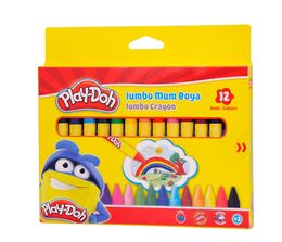 Play-Doh 12 Renk Crayon Mum Boya 11 mm.