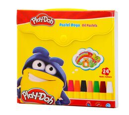 Play-Doh 24 Renk Çantalı Pastel Boya