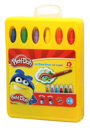 Play-Doh Gel Crayon Jel Mum Boya 6 Renk PP Kutu