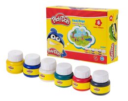 Play-Doh Guaj Boya Seti 6 Renk x 30 ml.