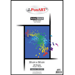 Ponart Kolej Block Resim Defteri 35x50 28 Yp.(PHM-20-128) - 1