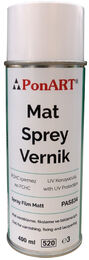 Ponart Mat Sprey Vernik 400 ml.