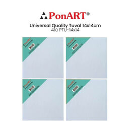 Ponart Universal Seri Tuval 14x14 Cm.4'Lü