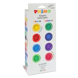 Primo Poster Boya 25 Ml x 12 Renk (MC-252TB12) - Primo
