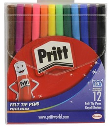 Pritt Keçeli Kalem 12 Renk