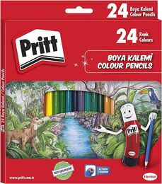 Pritt Kuru Boya 24 Renk Tam Boy