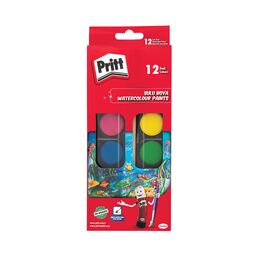 Pritt Sulu Boya 12 Renk Büyük Tablet