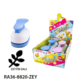 Red Apple Mega Boy Şekilli Delgeç Şekilgeç 2'' (5 cm.) ZEYTİN DALI - 1