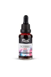 Rich Alcohol Ink Alkol Bazlı Mürekkep 30 ml. Bordo - 1