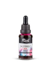 Rich Alcohol Ink Alkol Bazlı Mürekkep 30 ml. Fuşya - 1