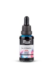 Rich Alcohol Ink Alkol Bazlı Mürekkep 30 ml. Turkuaz - 1