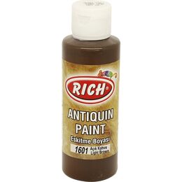 Rich Antiquin Paint Eskitme Ahşap Boyası 120 cc. 1601 Açık Kahve - 1