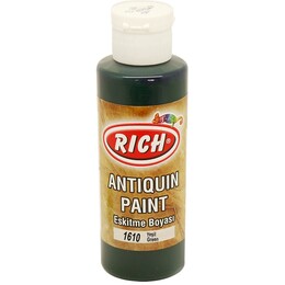 Rich Antiquin Paint Eskitme Ahşap Boyası 120 cc. 1610 Yeşil - 1
