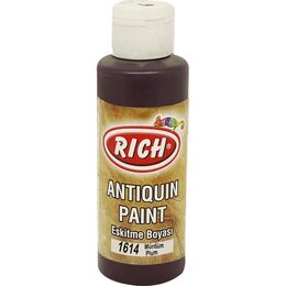 Rich Antiquin Paint Eskitme Ahşap Boyası 120 cc. 1614 Mürdüm