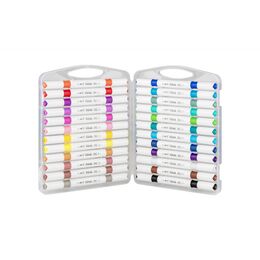 Rich Art-X Acrylic Duo Marker Çift Uçlu Su Bazlı Akrilik Boyama Markörü Seti 24 RENK - 2