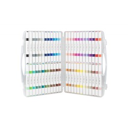 Rich Art-X Acrylic Duo Marker Çift Uçlu Su Bazlı Akrilik Boyama Markörü Seti 48 RENK - 2