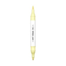 Rich Art-X Acrylic Duo Marker Çift Uçlu Su Bazlı Boyama Markörü No:146 Işık Sarısı - 1