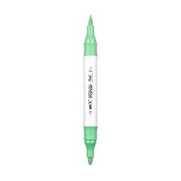 Rich Art-X Acrylic Duo Marker Çift Uçlu Su Bazlı Boyama Markörü No:147 Açık Nane Yeşili - 1