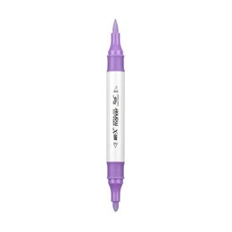 Rich Art-X Acrylic Duo Marker Çift Uçlu Su Bazlı Boyama Markörü No:158 Leylak - 1