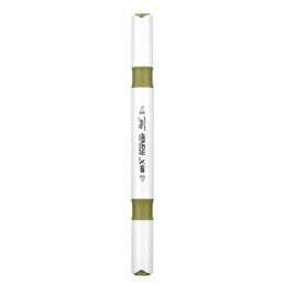 Rich Art-X Acrylic Duo Marker Çift Uçlu Su Bazlı Boyama Markörü No:202 Haki - 2