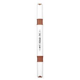 Rich Art-X Acrylic Duo Marker Çift Uçlu Su Bazlı Boyama Markörü No:204 Çikolata - 2