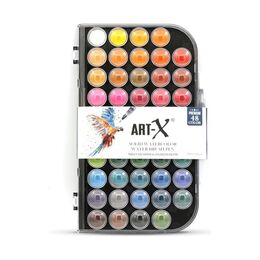 Rich Art-X Premium Tablet Sulu Boya Seti 48 Renk