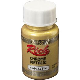 Rich Chrome Metalik Boya 50 cc. 1544 Altın - 1